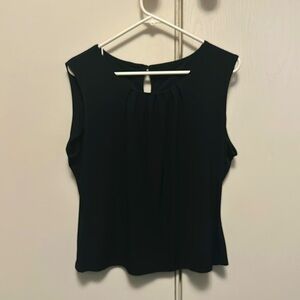 Casual Minimalist Black Top🖤